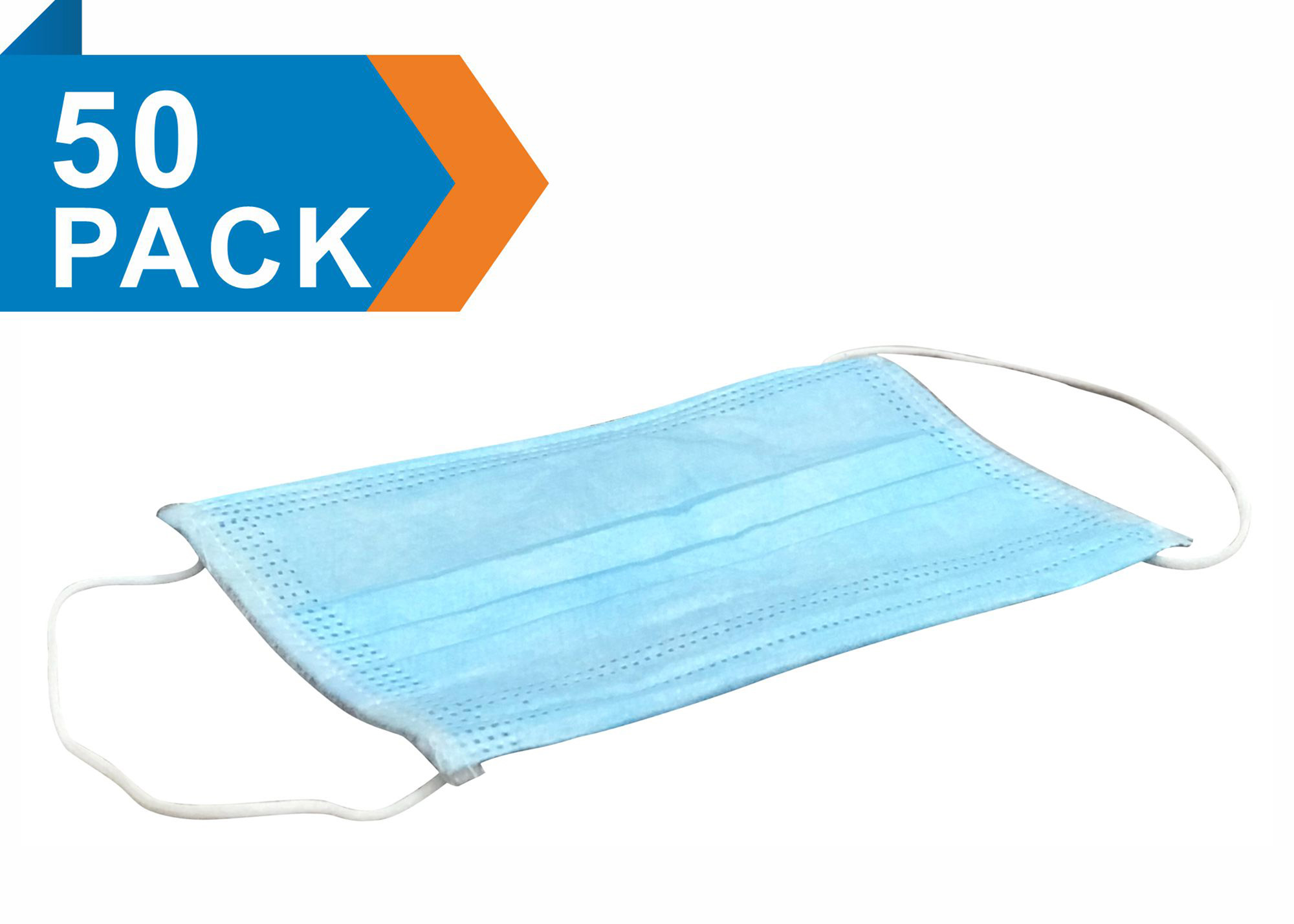 D0058  Disposable Protective Mask (ZERO VAT) Blue, White